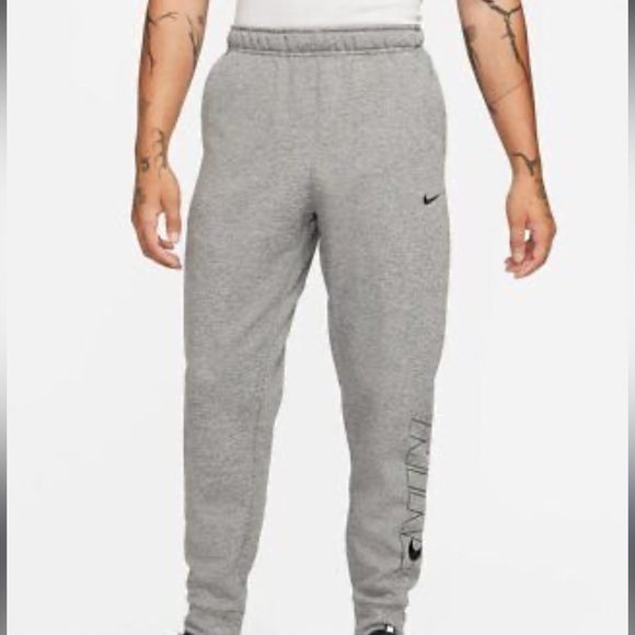 NWT Nike Men's Therma-FIT HBR Tapered Fitness Pants - Picture 1 of 13